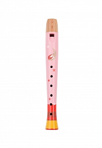 Дудочка розовая, деревянная (Moulin Roty, 659331)